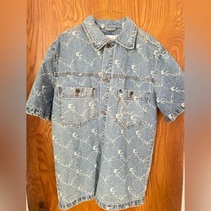 Karl Kani Jean Coord Shirt Shorts